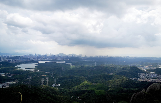 天空集云雨