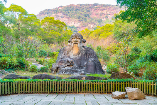 福建泉州清源山老君岩