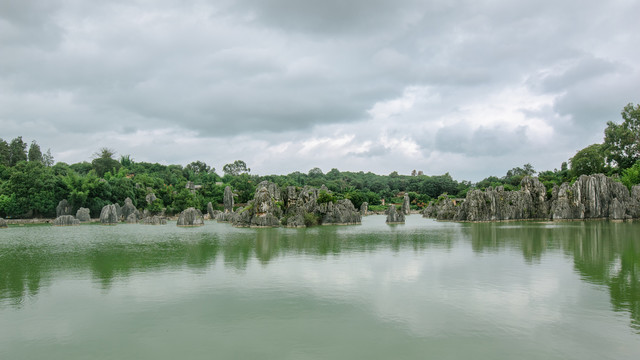 云南石林之水景