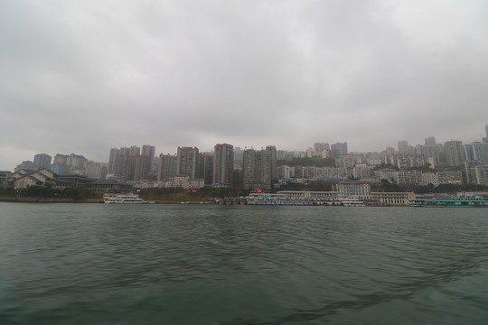重庆巫山县长江三峡巫峡