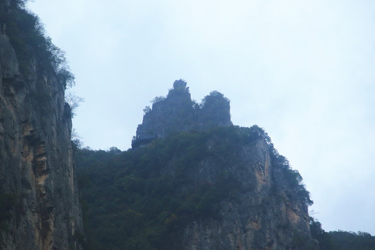 重庆长江三峡巫峡巫山神女峰