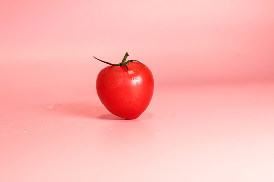 番茄摄影日式海报背景