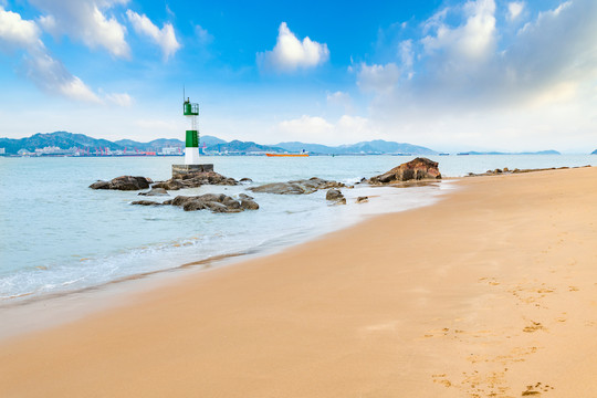 厦门鼓浪屿沙滩