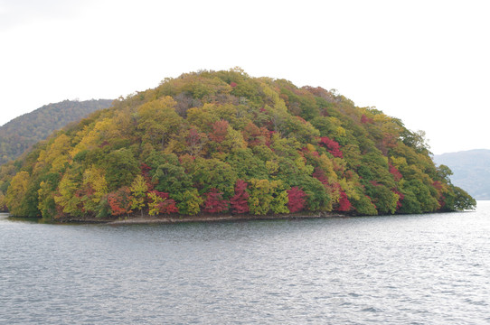 湖中小岛