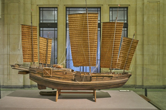 清代沙船模型