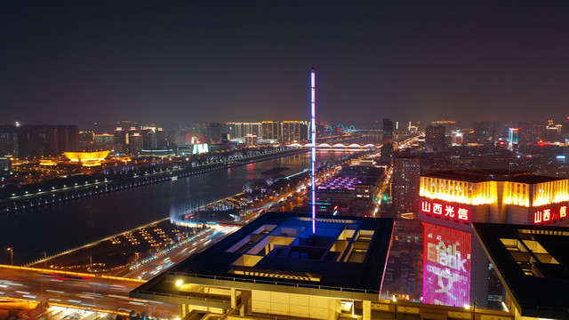 汾河夜景