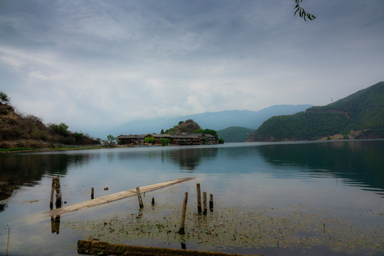 泸沽湖风光