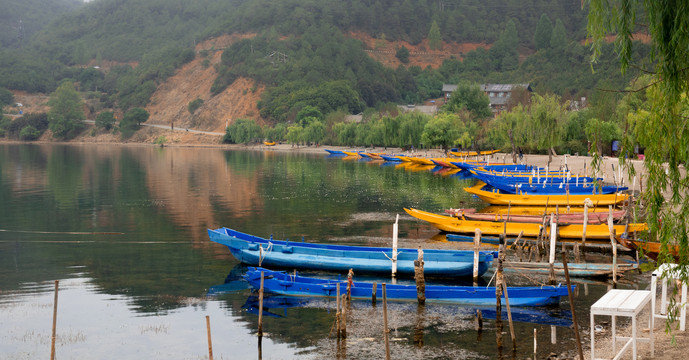 泸沽湖风光