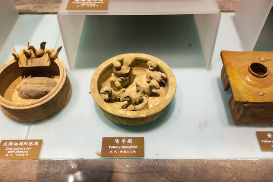 北京中国农业博物馆陶羊圈