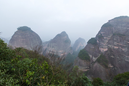 桂林资源八角寨风景区群螺观天