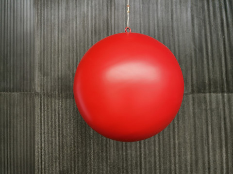 红色球