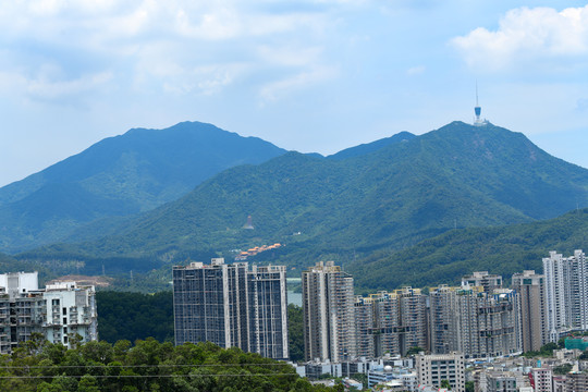 深圳大梧桐山和小梧桐山