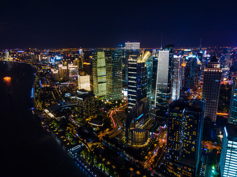 浦东夜景风光