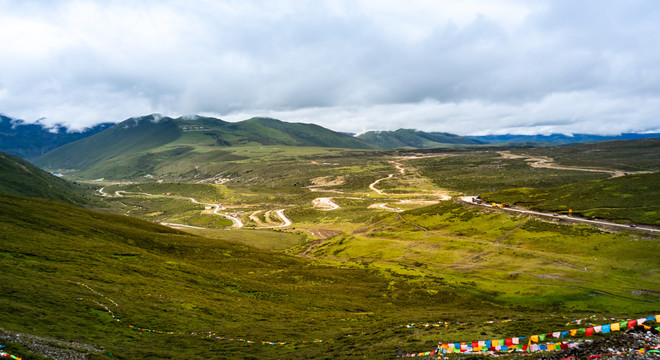 折多山风光