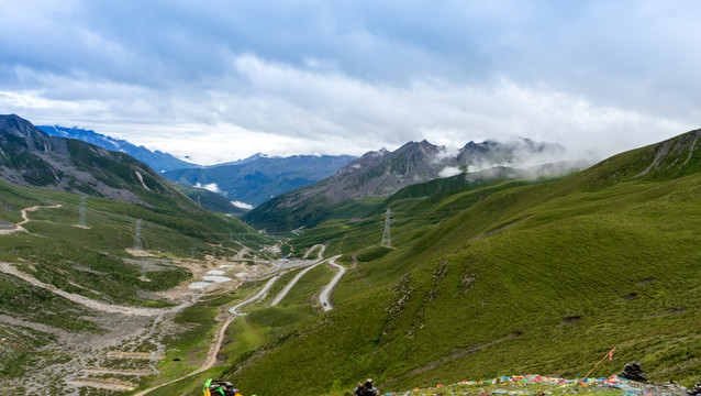 折多山风光