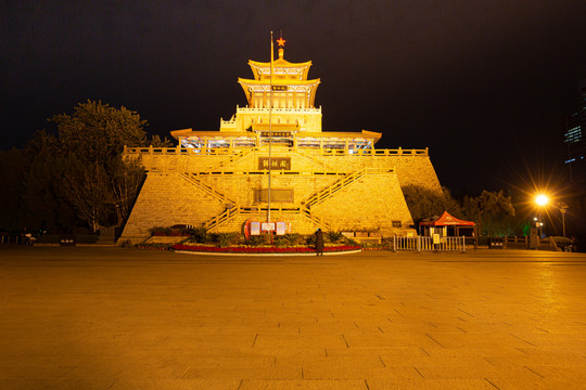 老济南夜景
