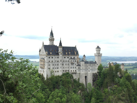德国巴伐利亚新天鹅城堡