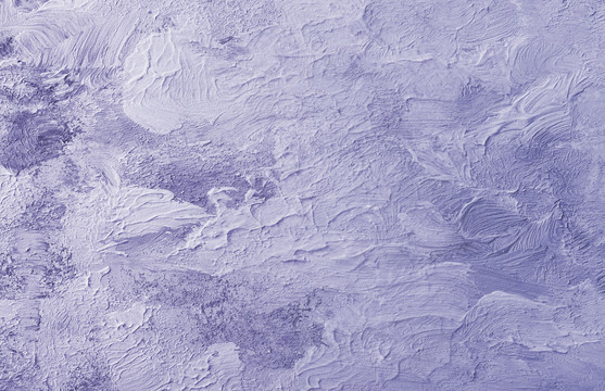 粉紫色油画背景墙喷绘图