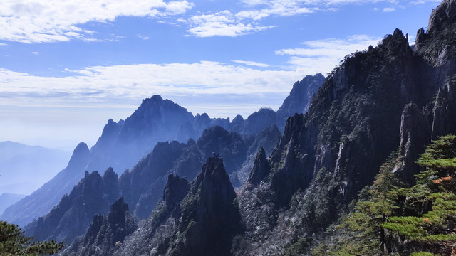 黄山美景