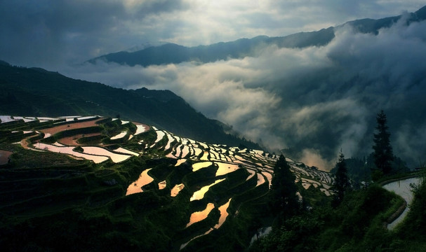 加榜梯田