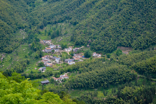 大山里的村庄