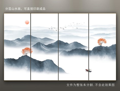 意境山水画