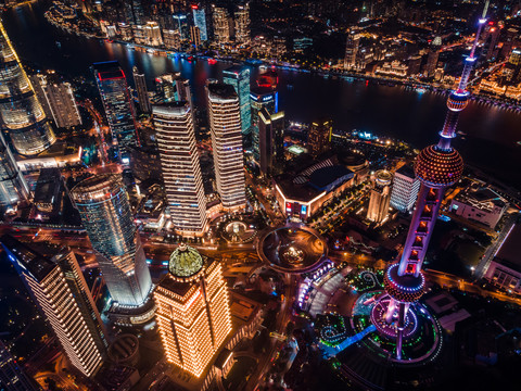 陆家嘴夜景