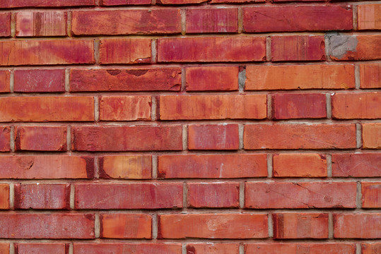 红砖墙背景墙素材
