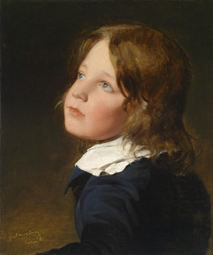 弗里德里希·阿默林卡尔纳贝的肖像画