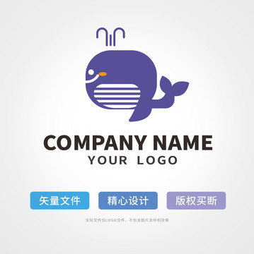 鲸鱼logo