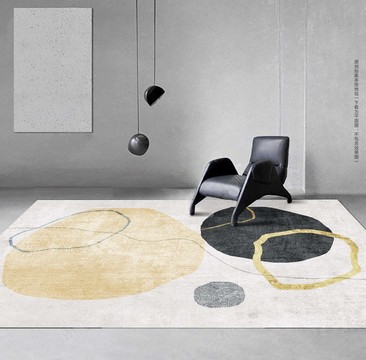 抽象北欧地毯地垫设计