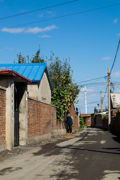 乡村小镇街道