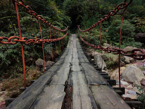 茶马古道上的千年铁素桥