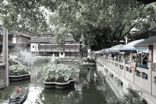 上海豫园老照片