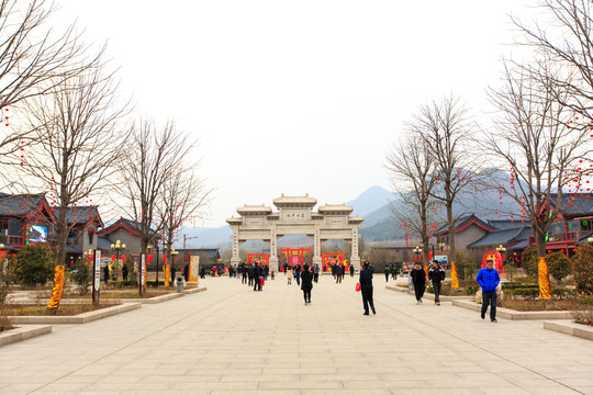 河南登封嵩山少林寺牌坊