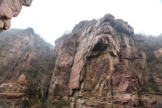 河南焦作云台山红石峡风光