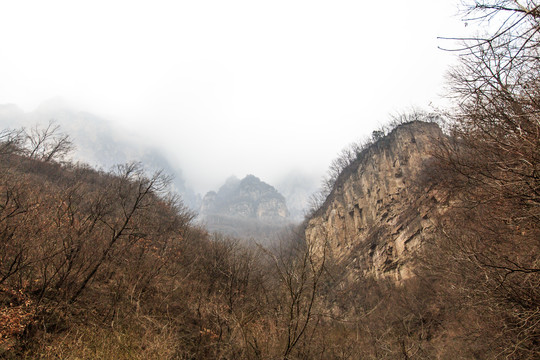 河南焦作云台山潭瀑峡风光