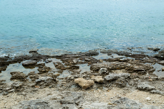 海岸礁石