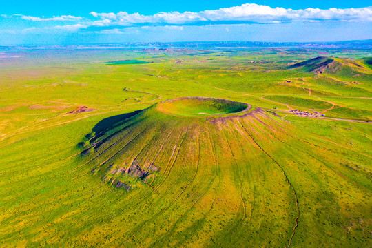 火山口