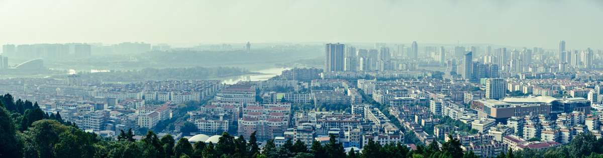 绵阳市区全景