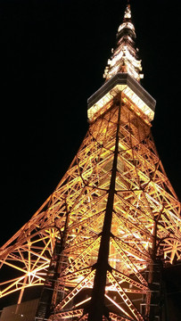 巴黎埃菲尔铁塔灯光