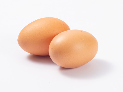 两颗鸡蛋照片