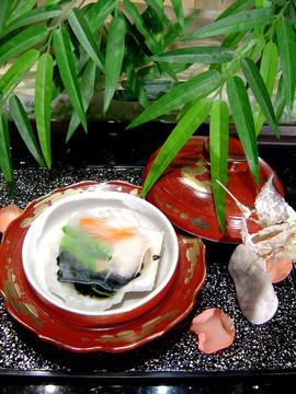 日式料理蟹柳刺身