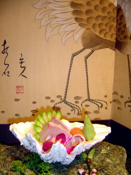 日式料理三文鱼