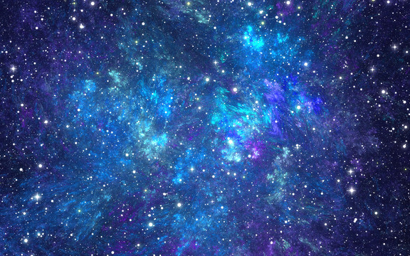 蓝色星空