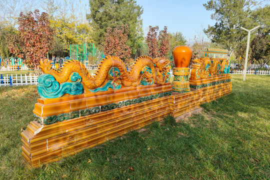 北京琉璃渠村琉璃雕塑公园