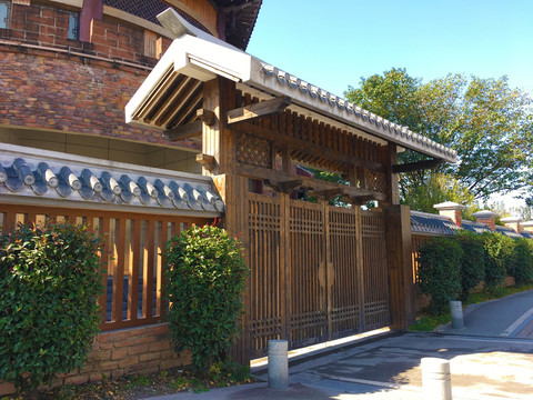 仿古大门