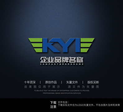 KYI字母logo