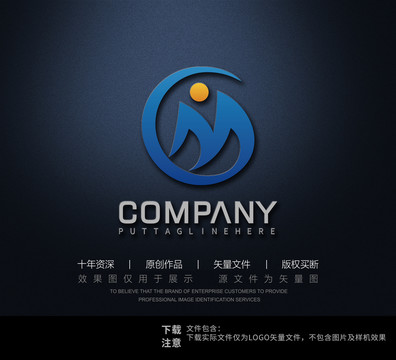 M教育LOGO设计