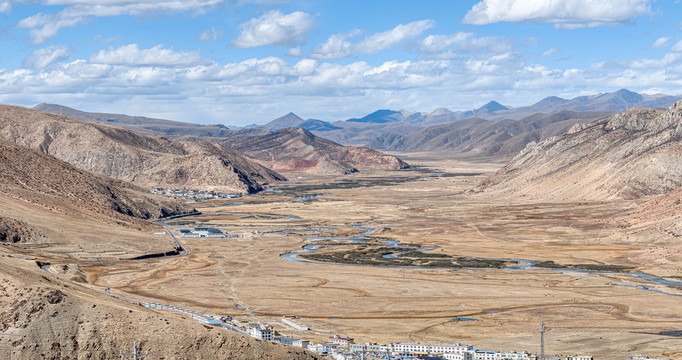 西藏八宿邦达草原